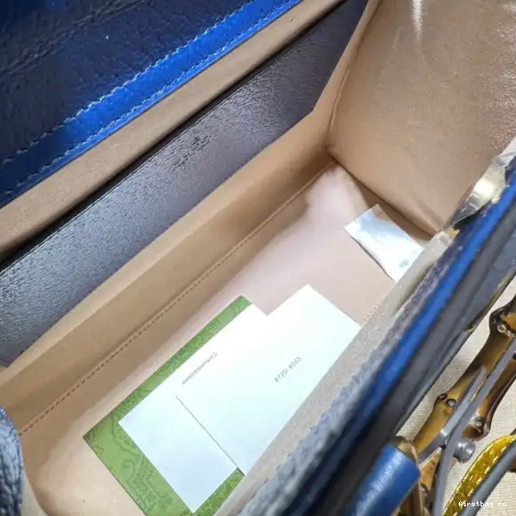 First bag ru bag Diana GUCCI tote small 0604